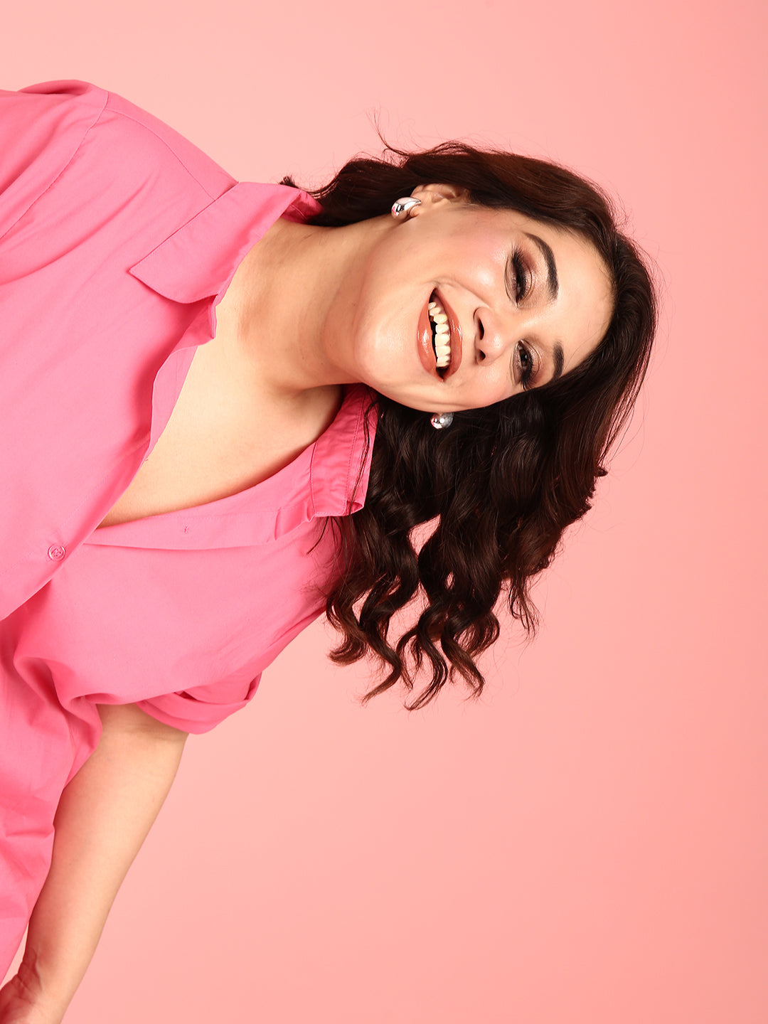 Cotton Poplin Shirt Dress