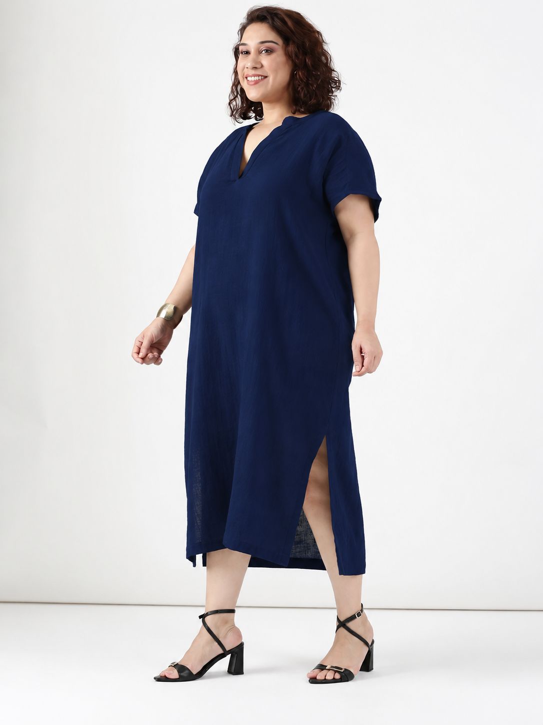 Cyan Navy Maxi Dress
