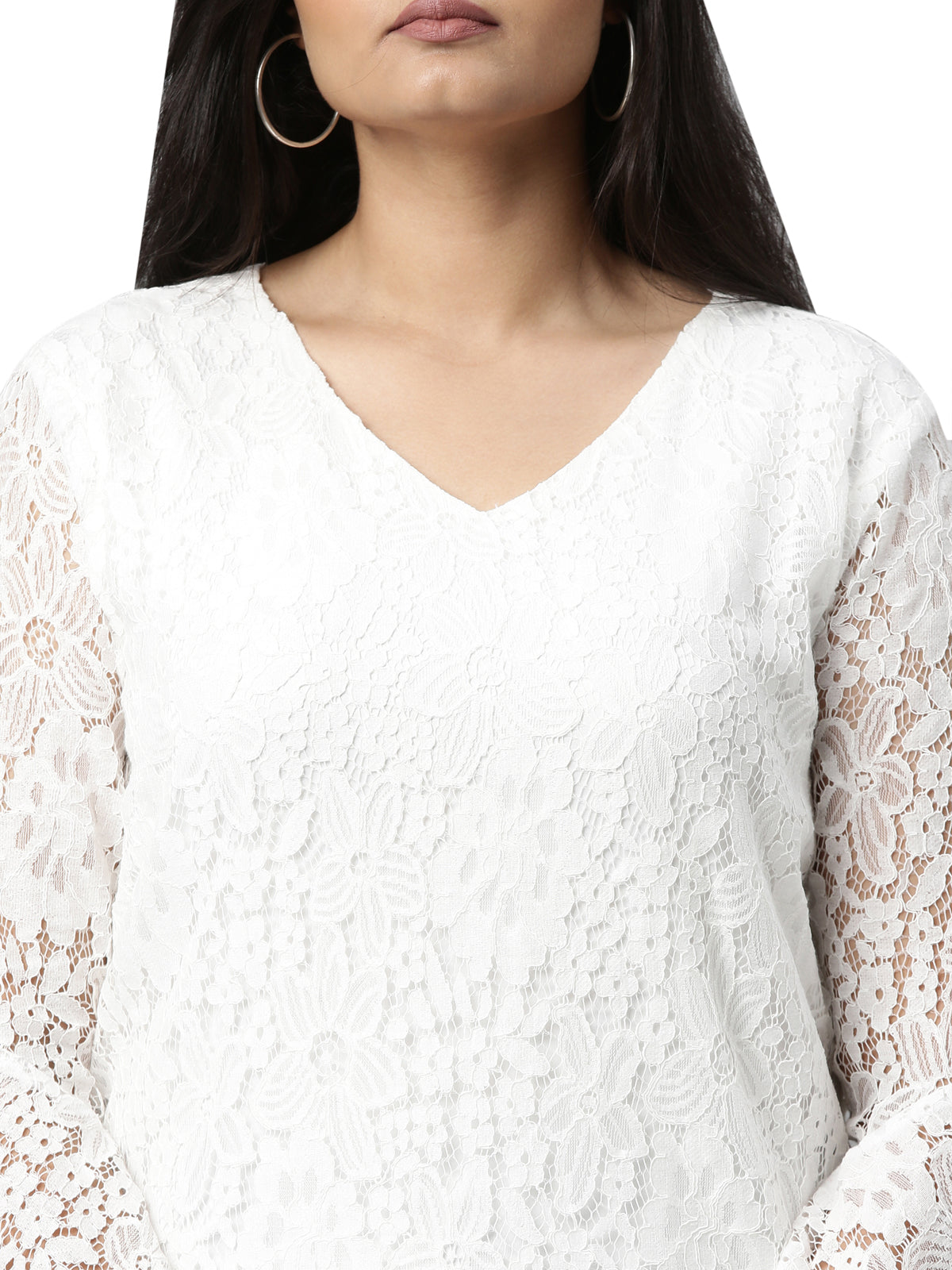 White Lace Top