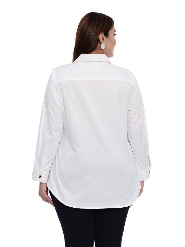 Oxford Cotton White Shirt