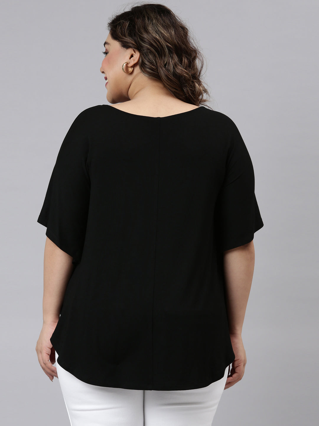 Black Kaftan Top