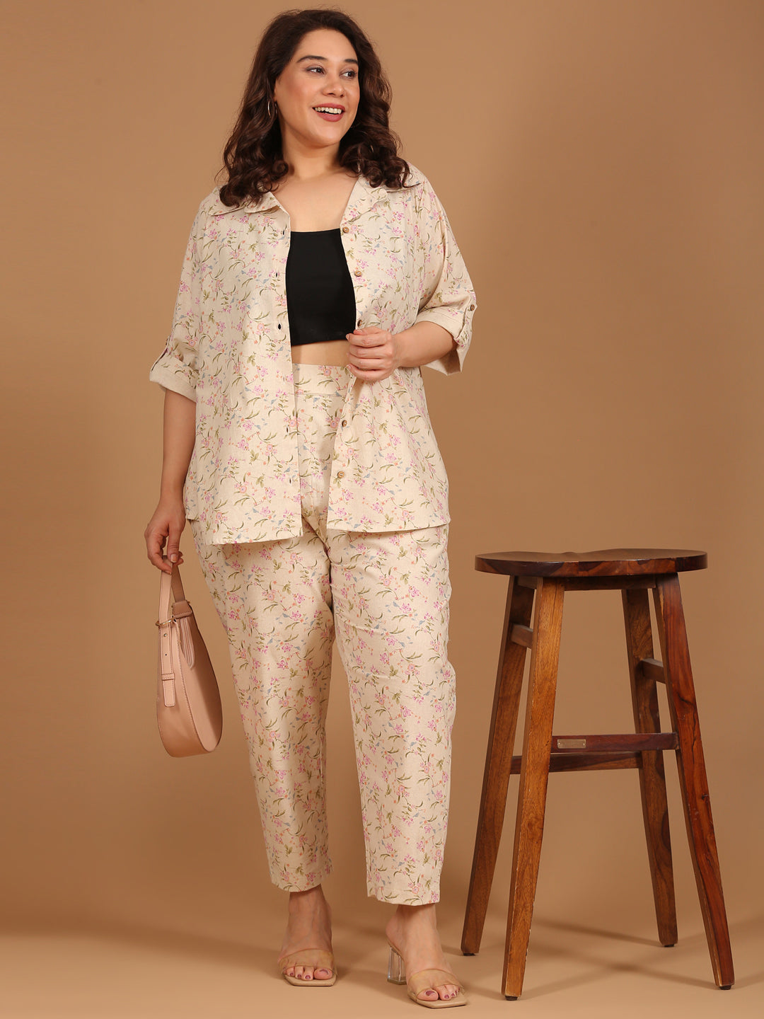 Pastel Floral Co-ord Set (2 Piece)