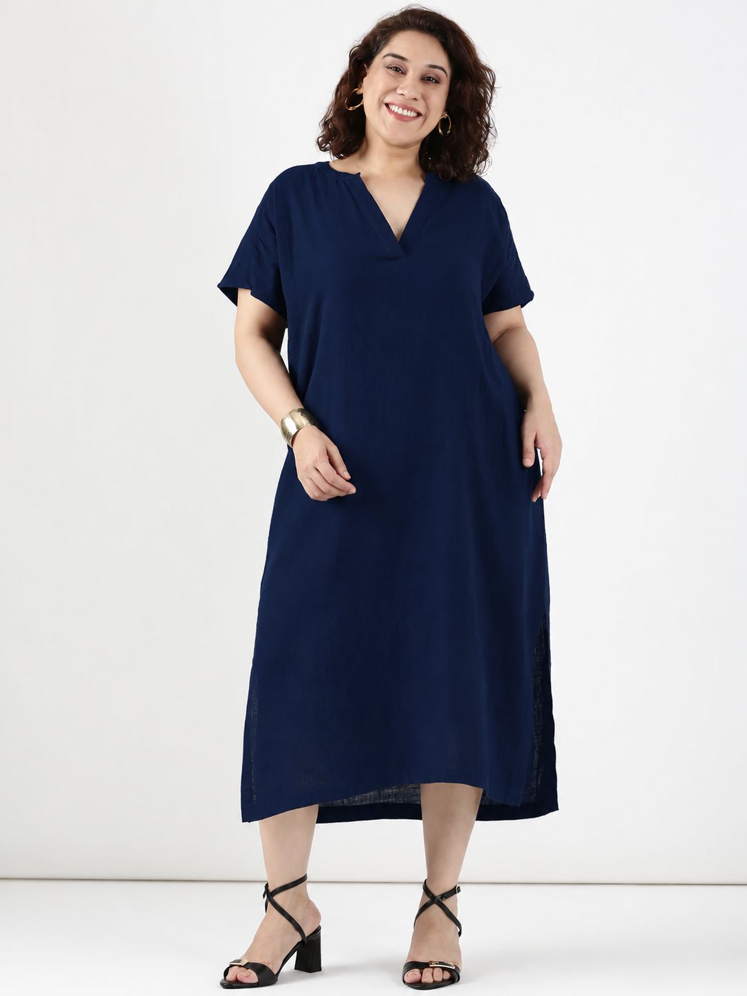 Cyan Navy Maxi Dress
