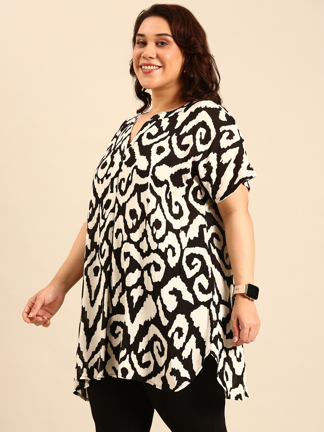 Abstract Print Tunic