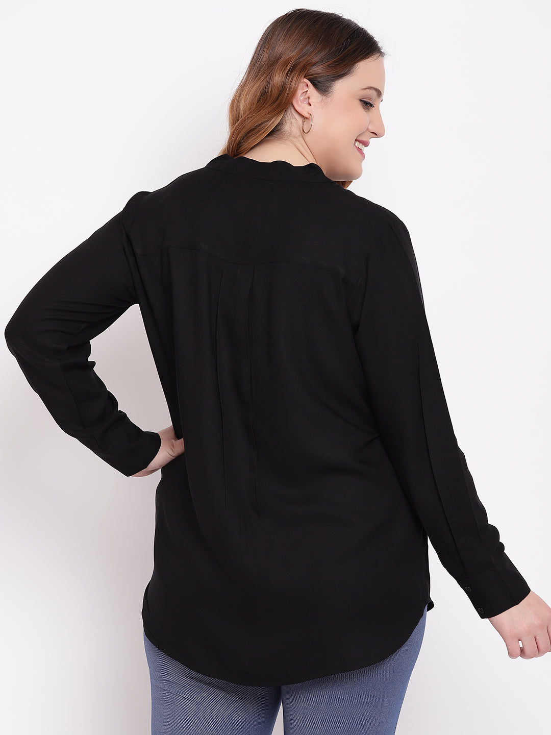 BLACK FULL SLEEVE SHIRT