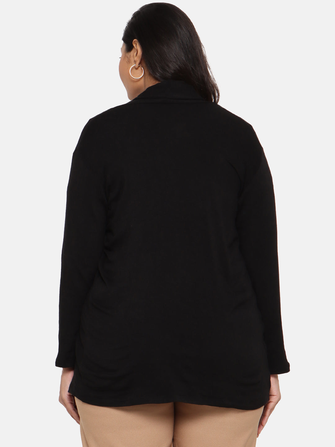 BLACK WINTER SHRUG