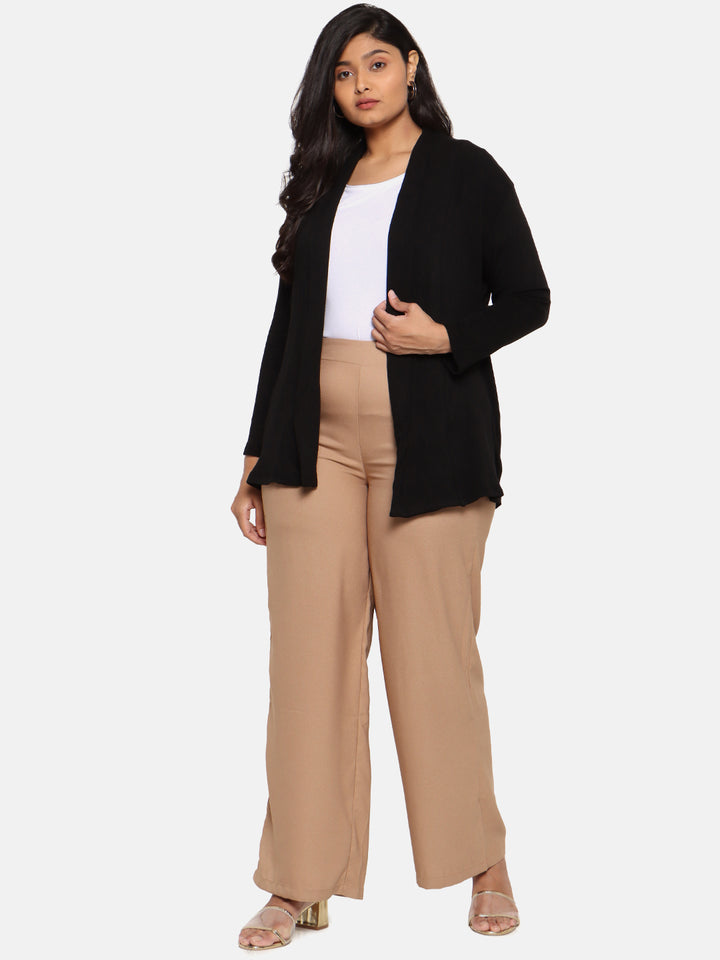 BLACK WINTER SHRUG