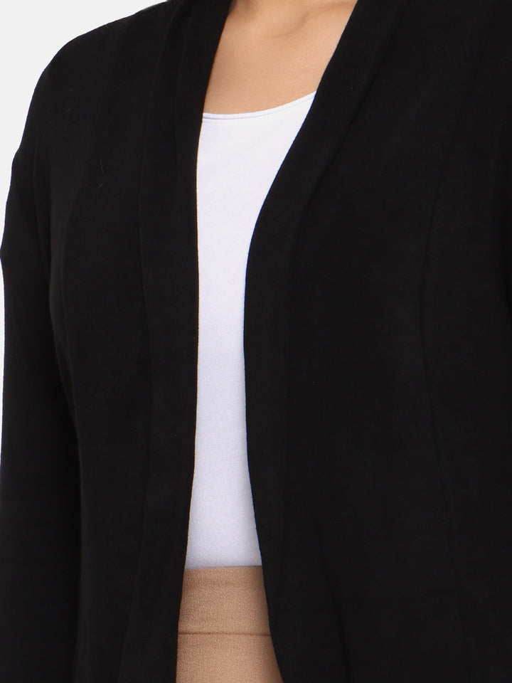 BLACK WINTER SHRUG