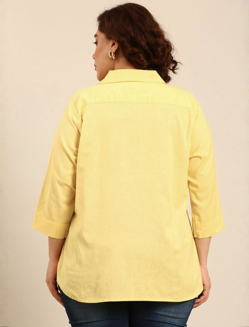 Basic Formal Linen Top