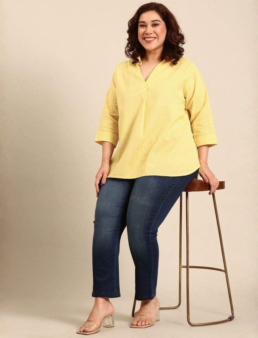 Basic Formal Linen Top