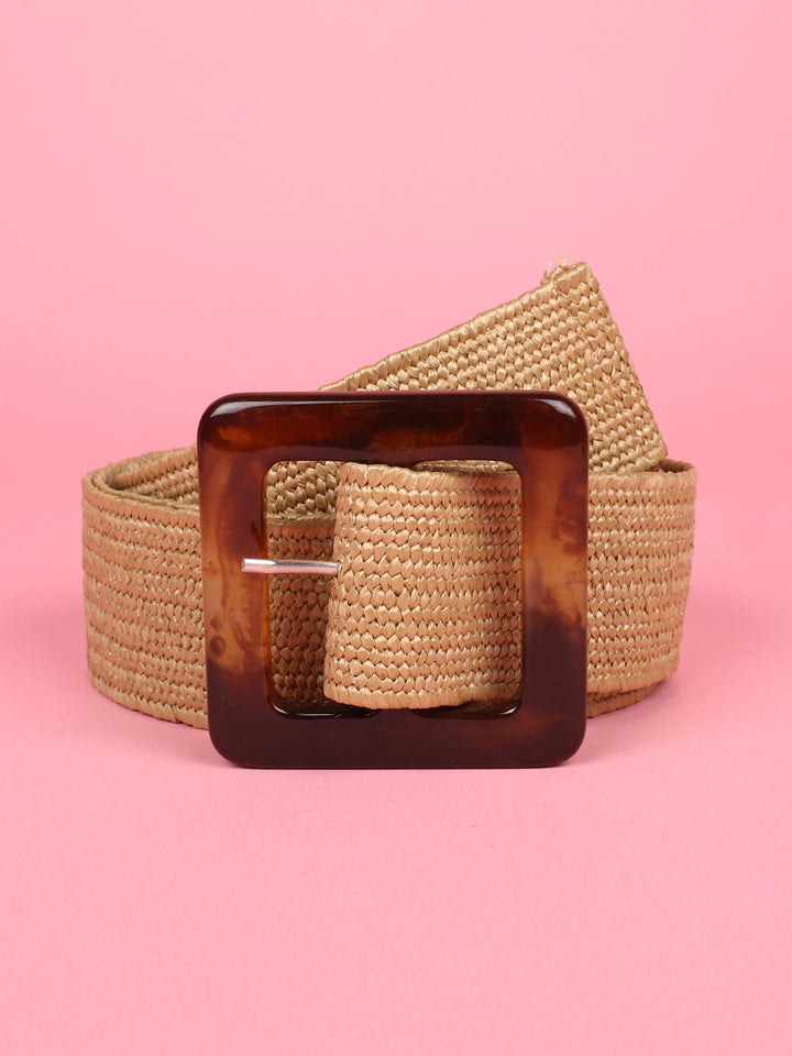 Beige Canvas Belts