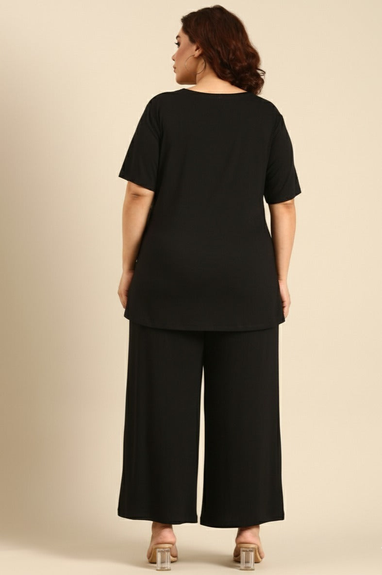 Black Comfy Co-ord Set (2 Piece)4