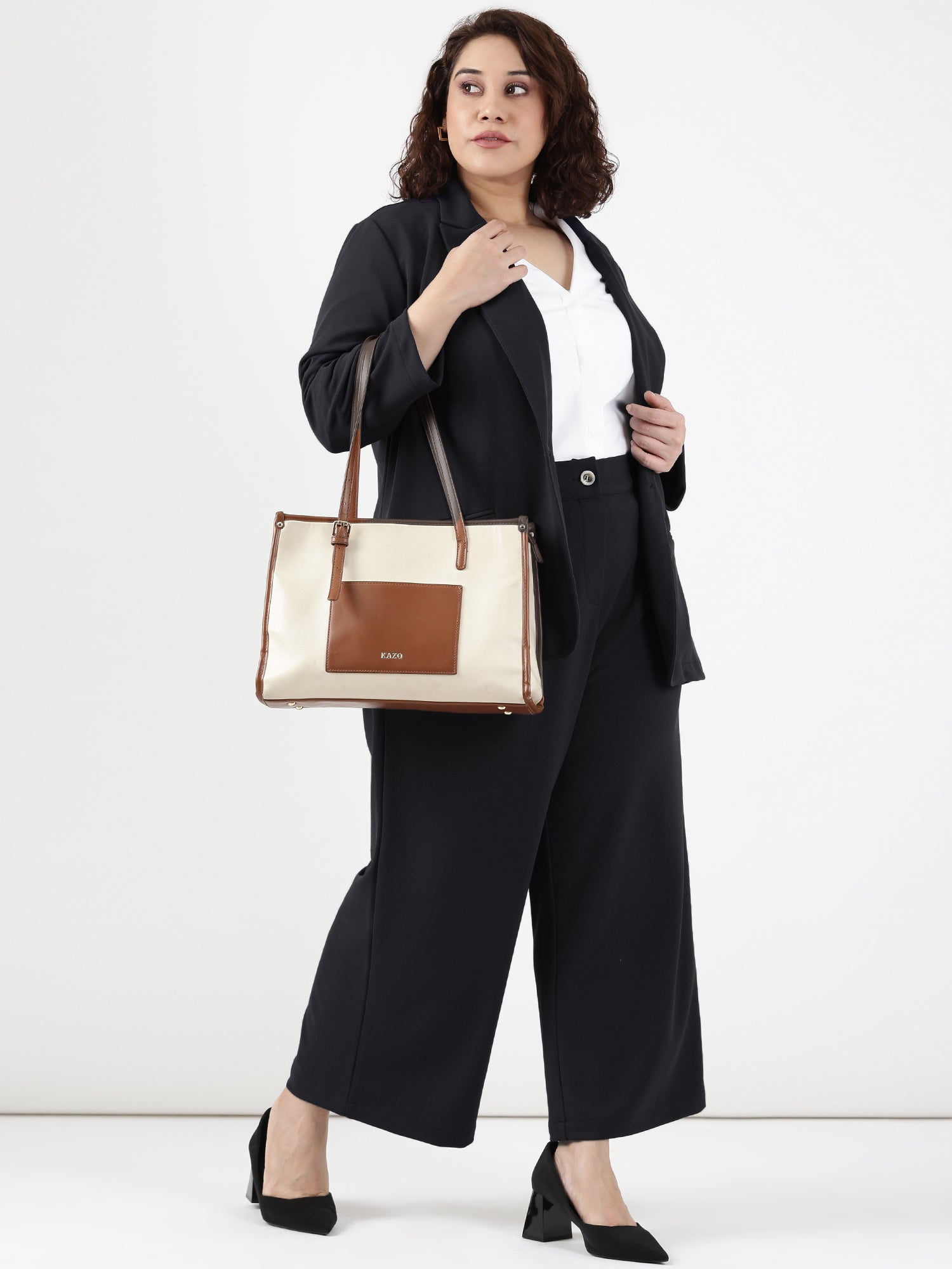 Black Formal Blazer and Pant Co-ord Set (2 Piece)