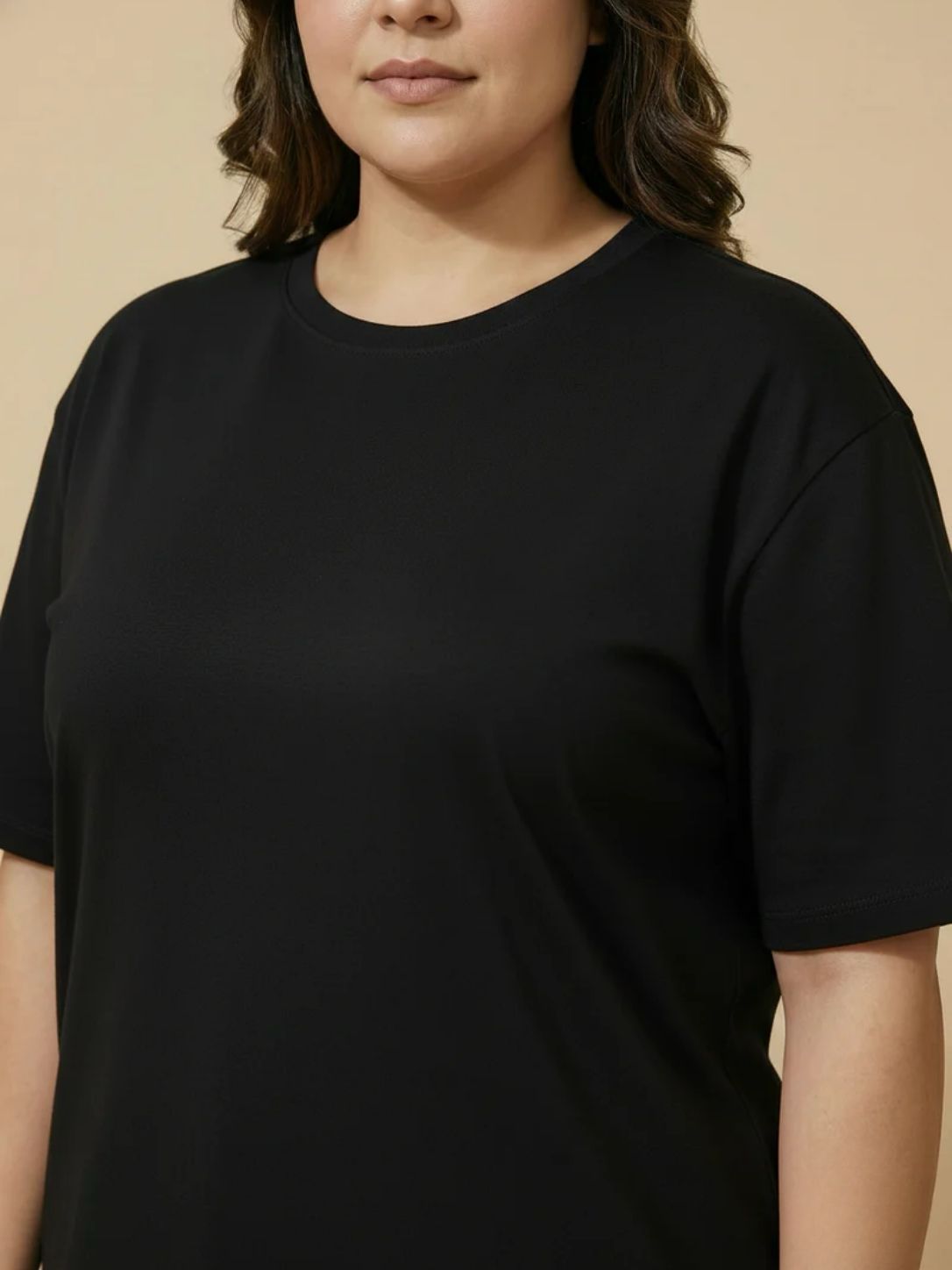 Black Oversized T-Shirt