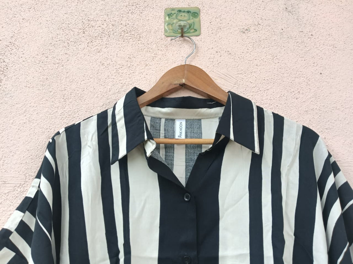 Black & White Striped Shirt