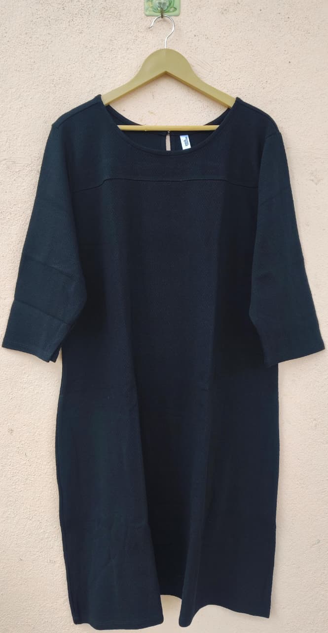 Classic Black Casual Dress
