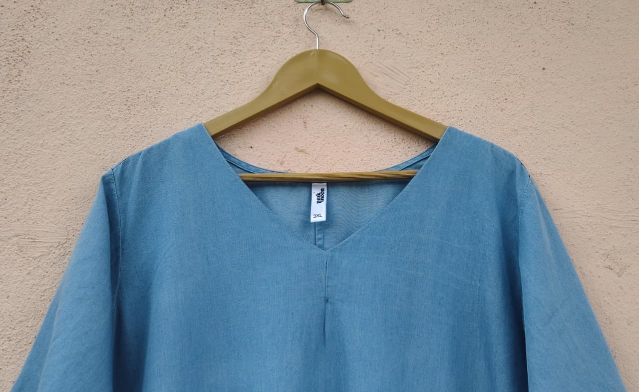 Classic Light Blue Denim Dress