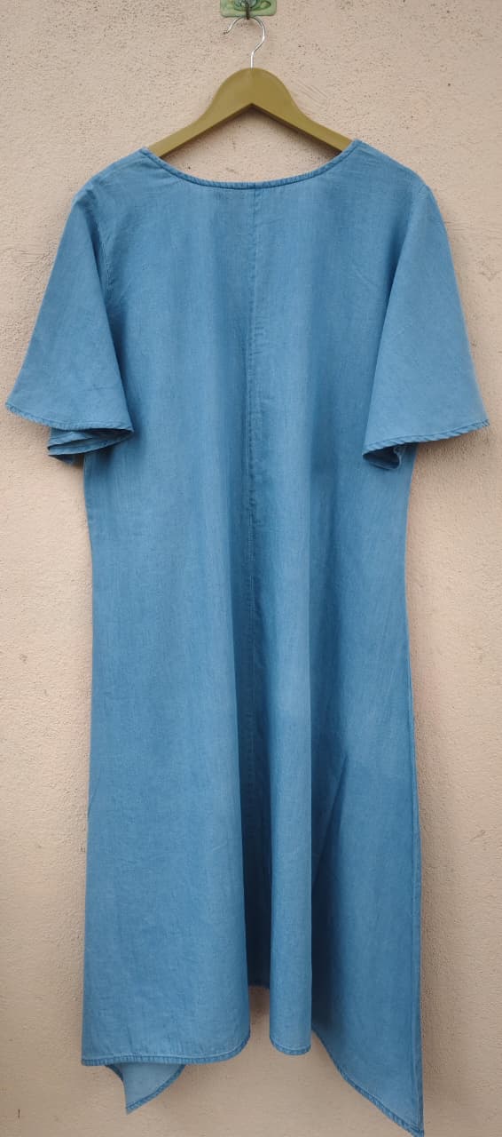 Classic Light Blue Denim Dress