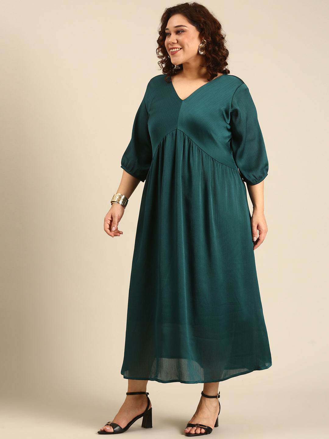 Emerald Green Maxi Dress