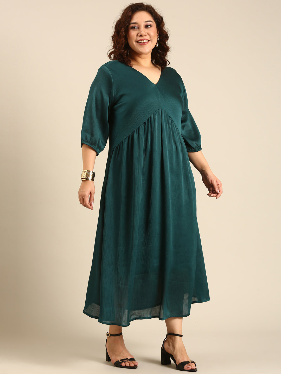 Emerald Green Maxi Dress
