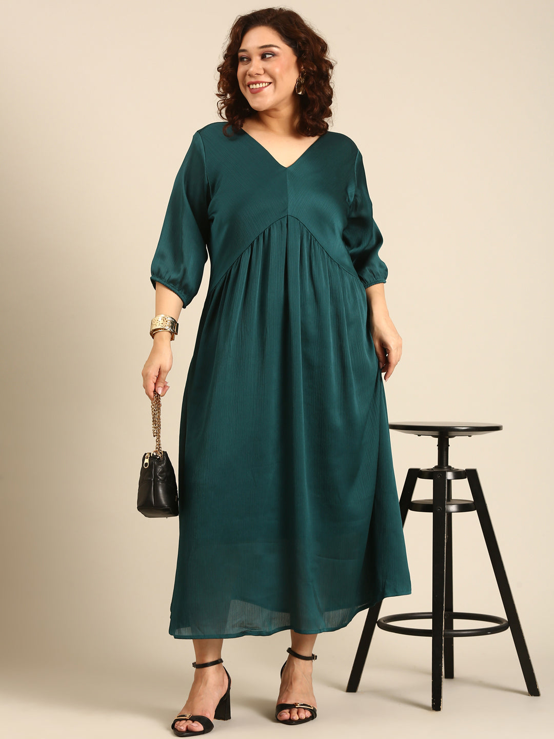 Emerald Green Maxi Dress