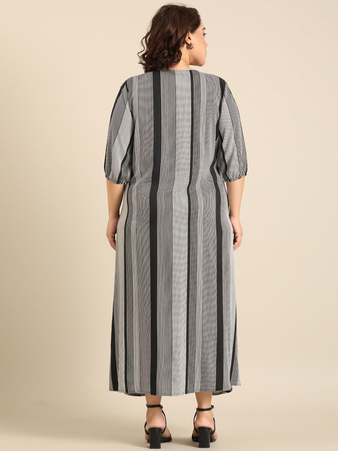 Black And White Stripe Dress