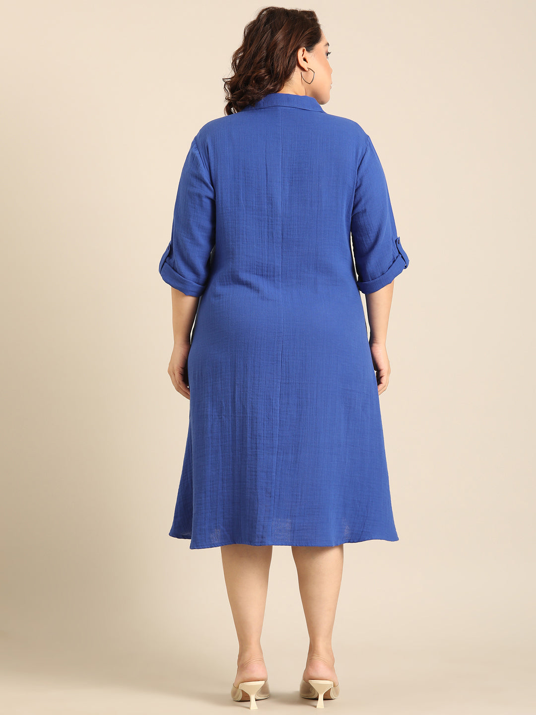 Cobalt A-Line Dress