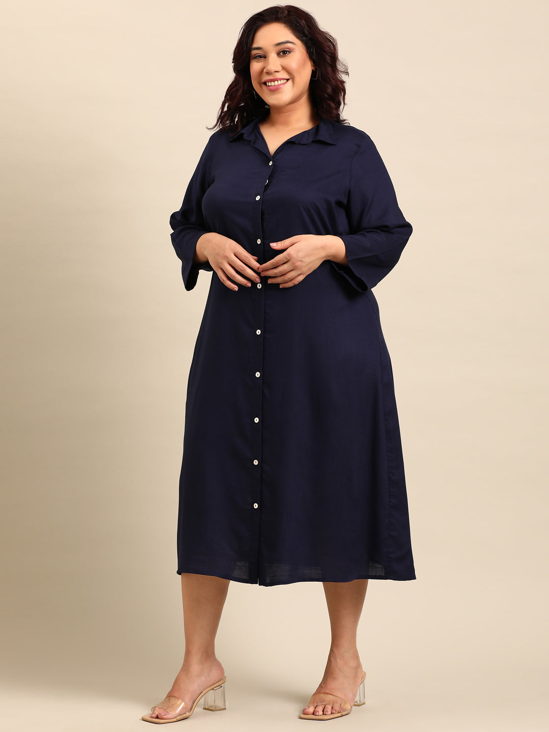 Maxi Shirt Dress