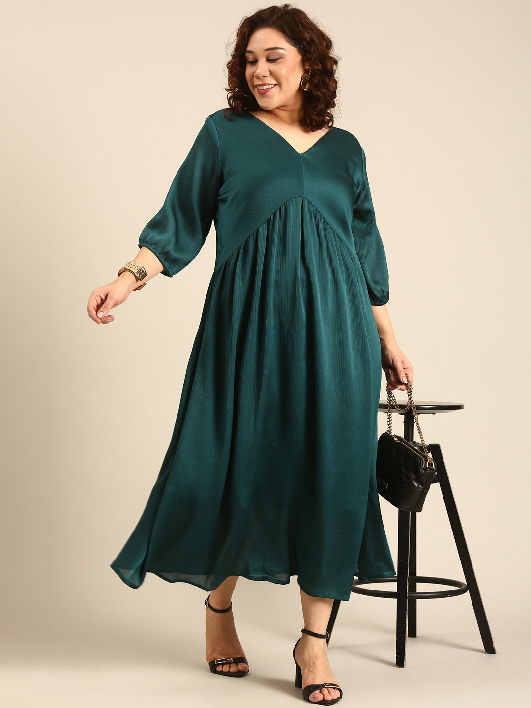 Emerald Green Maxi Dress