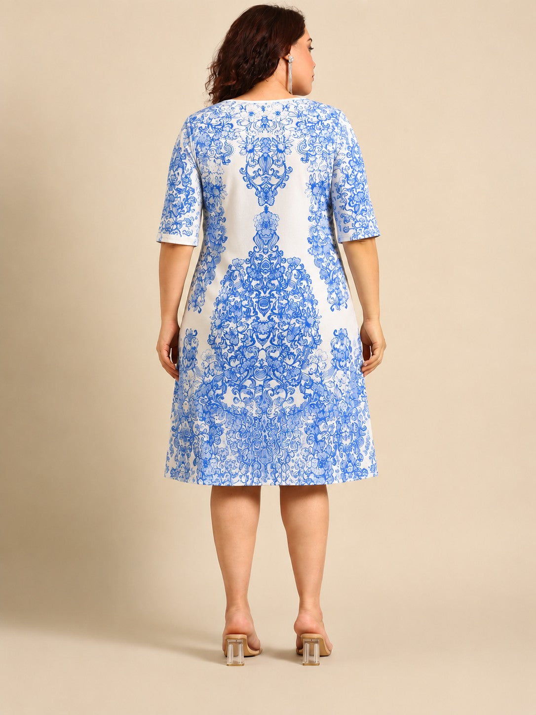 Floral Print Sheath Dress