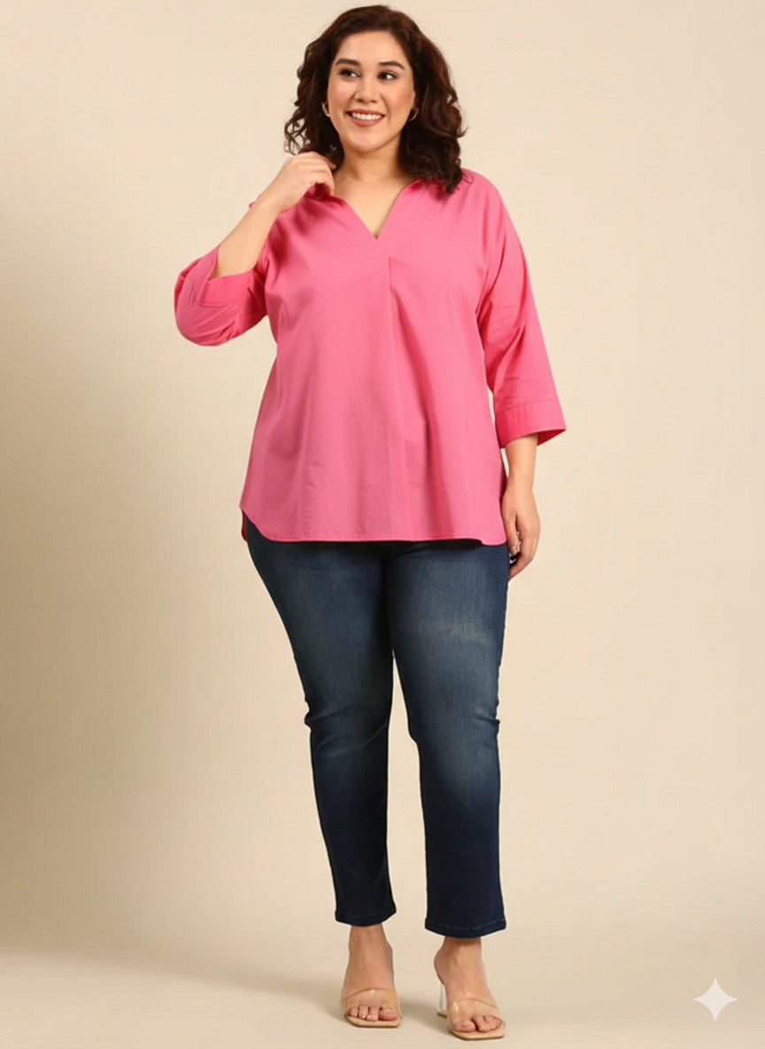 Formal Collar Neck Top