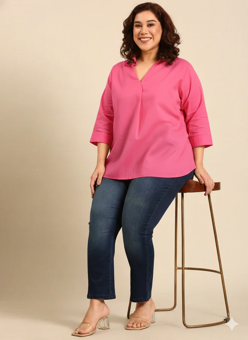 Formal Collar Neck Top