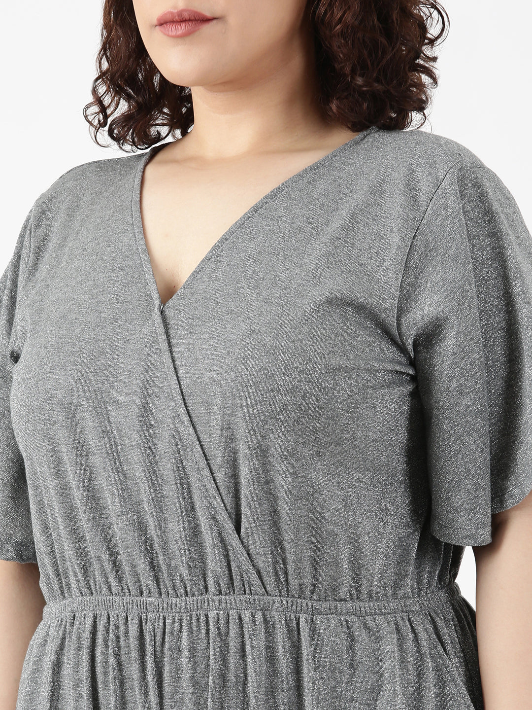 Glimmer Grey Jumpsuit