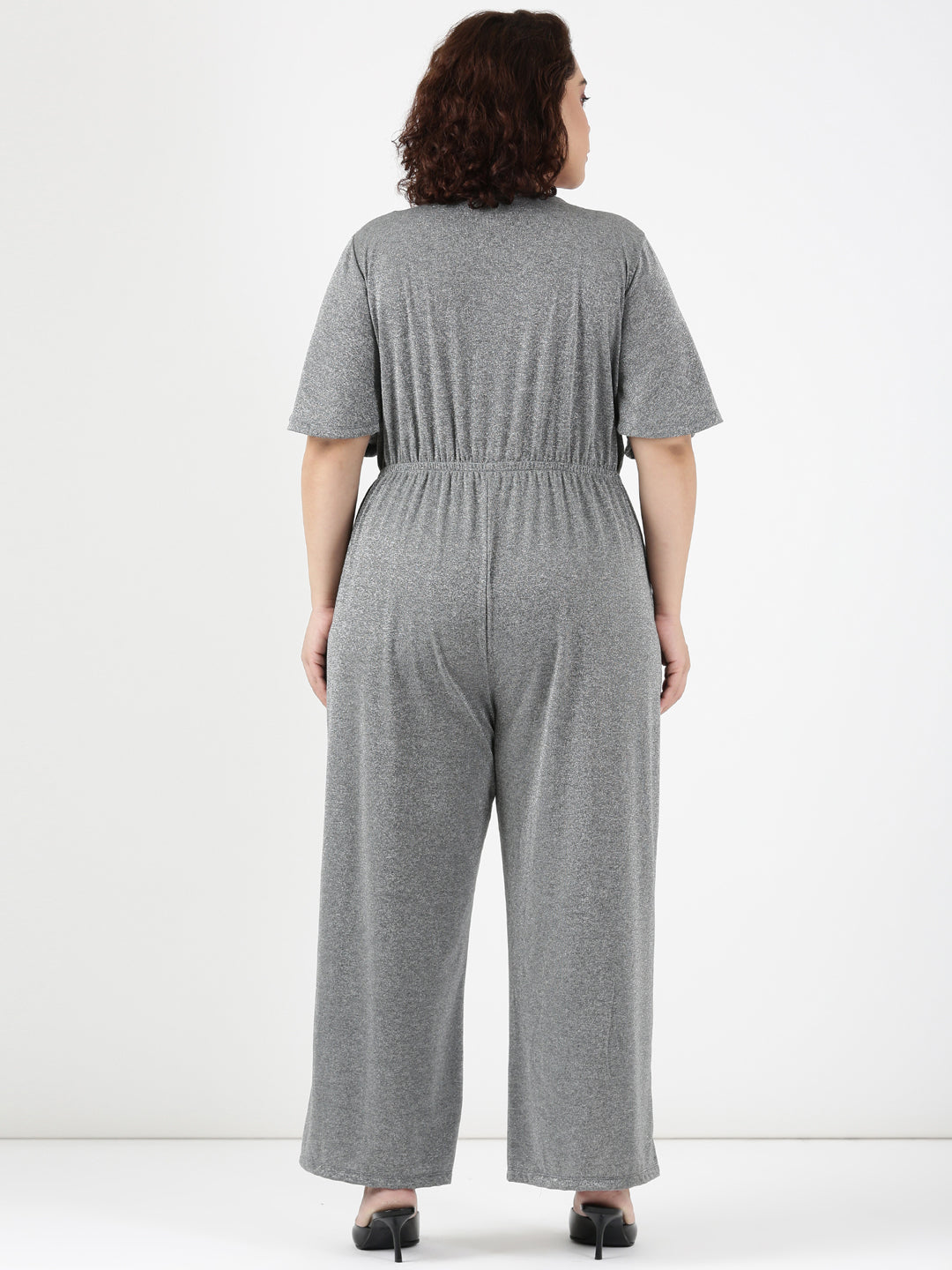 Glimmer Grey Jumpsuit