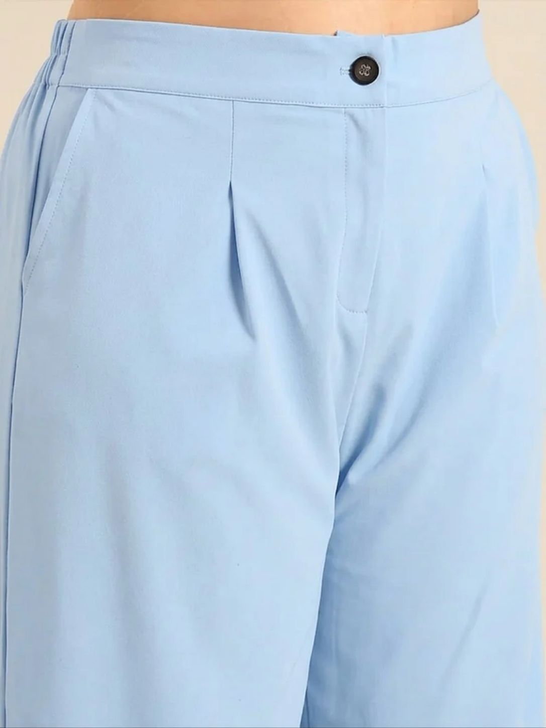 Light Blue Korean Pants