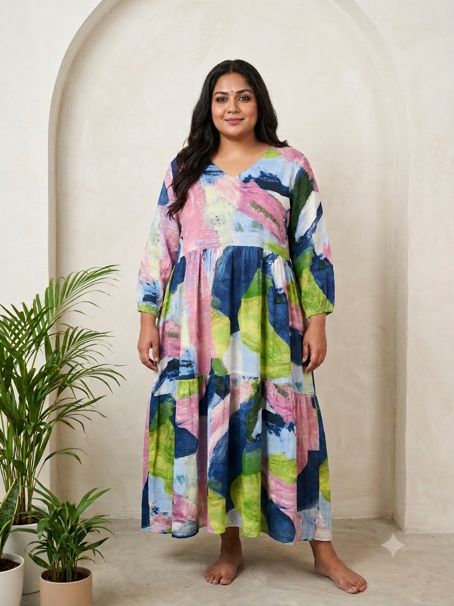 Multi Color Dress