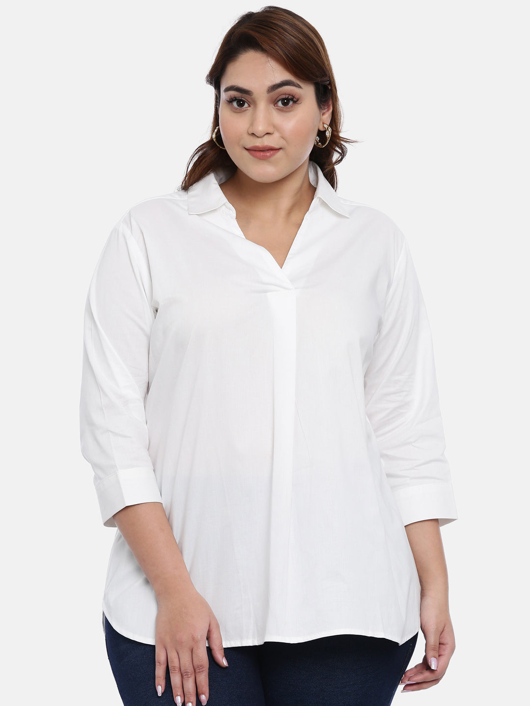 OXFORD COTTON WHITE SHIRT