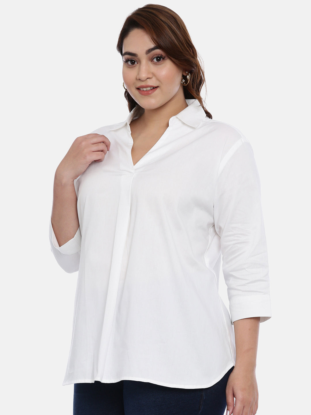OXFORD COTTON WHITE SHIRT