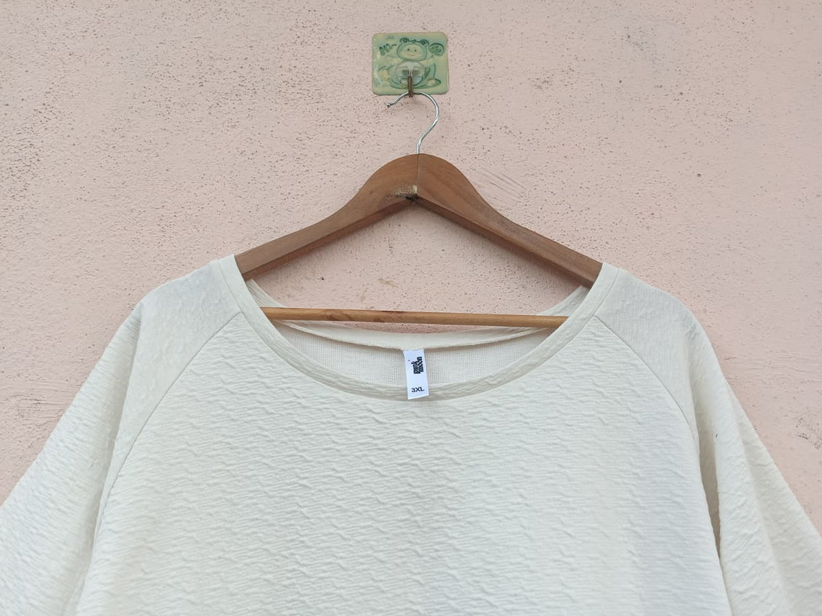 Off-White Wave-Textured T-Shirt