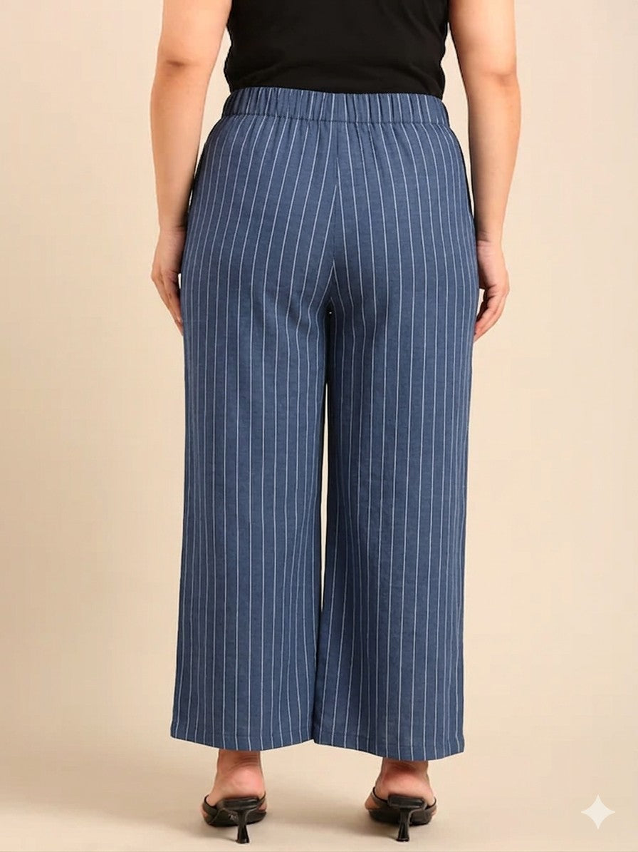 Blue Stripe Palazzo