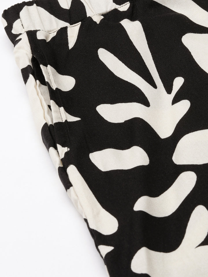 ABSTRACT PRINTED PALAZZO