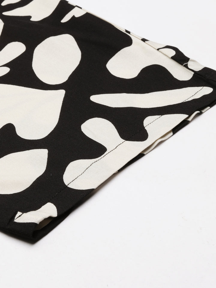 ABSTRACT PRINTED PALAZZO