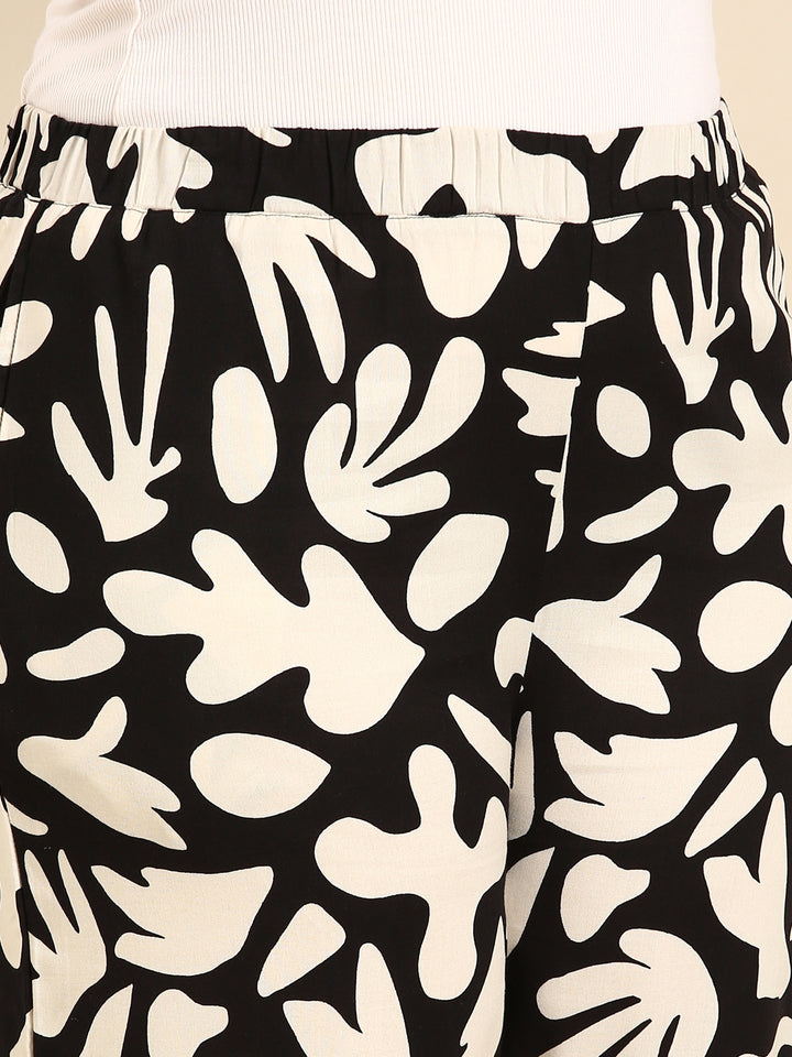 ABSTRACT PRINTED PALAZZO