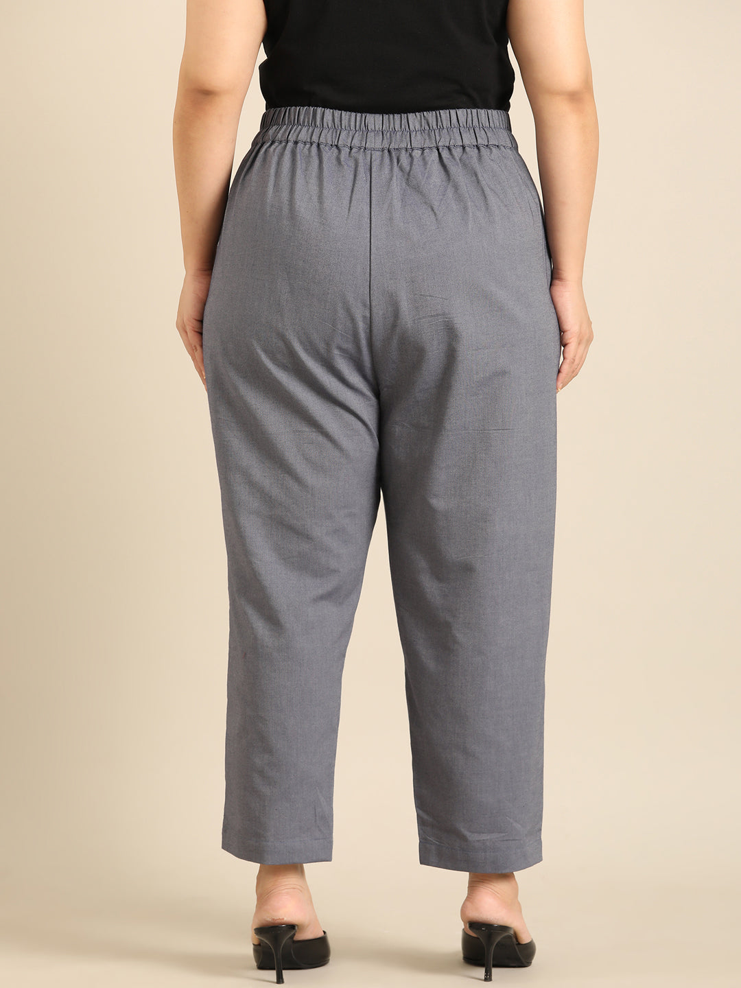Oxford Cotton Formal Trousers