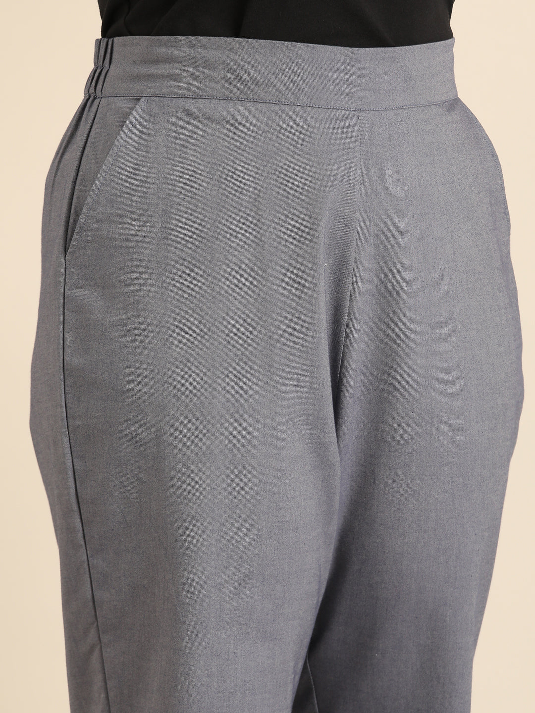 Oxford Cotton Formal Trousers