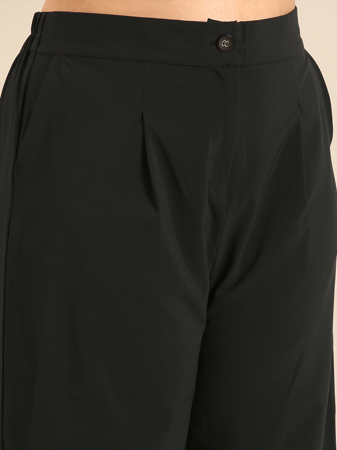 Black Size Formal Blazer and Pant Co-ord Set (2 Piece)