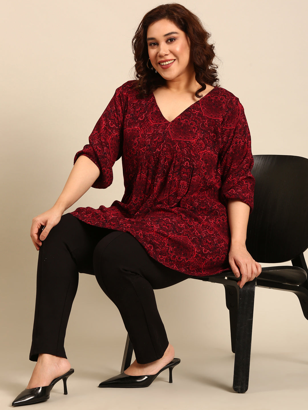 Paisley Print Alia Cut Tunic