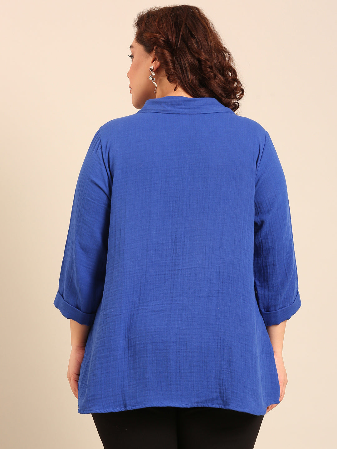Cotton Cobalt Shirt