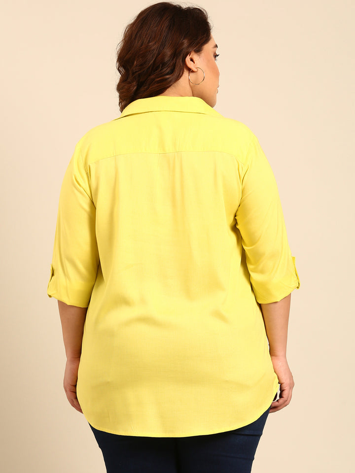 Lemon Cotton Shirt