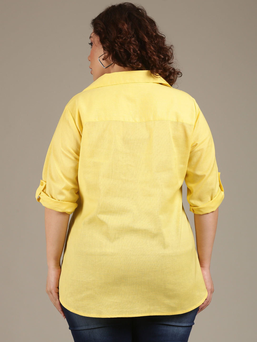 Yellow Button Down Shirt